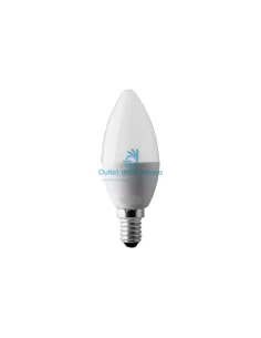 Ampoule LED Wiva 12100279 basique olive E14 4W 4000K